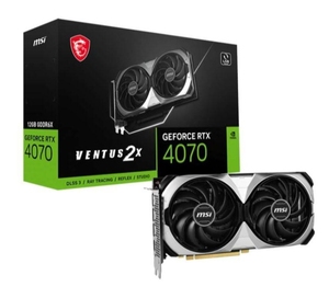 การ์ดจอ GeForce RTX 4070 VENTUS 2X 12G OC สำหรับเล่นเกม, หน่วยความจำ 12GB GDDR6X, PCIe 4.0, รองรับ Ray Tracing, สถาปัตยกรรม Ada Lovelace - Product Image 5
