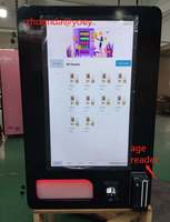 Distributore Automatico Compatto da 32 Pollici con Schermo Touch, Montaggio a Parete, Verifica dell'Età, Pagamento Cashless, Monitoraggio Remoto Basato su Cloud
