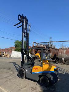 <b>Used</b> Second Hand Diesel Forklift Tcm 3ton 3ton 3ton Capacity Fork Lift Truck Hydraulic Stacker Trucks Forklift - Product Image 5