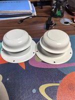 Kit de remplacement de couvercles d'aération en plastique pour toit de camping-car, caravane et VR, pour tuyaux d'évacuation