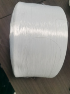 Hilo de Poliéster Texturizado Retorcido Reciclado con Certificado GRS 150/48 para Etiquetas de Tejido - Product Image 5