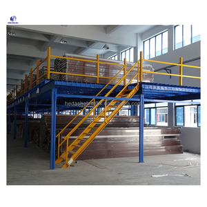 Plateforme industrielle surélevée sur mesure pour entrepôt, système de rayonnage à mezzanine, plancher de mezzanine industriel - Product Image 3