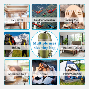 Vente en gros de systèmes de couchage ultralégers personnalisés : couette, sac de couchage, tapis de couchage, duvet de canard RDS, randonnée, camping en plein air - Product Image 4