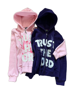 Sudadera con Capucha Extra Grande, Unisex, con Doble Cremallera, Ecológica, con Apliques Bordados de Parches Desgastados, Estilo Vintage, Económica - Product Image 1