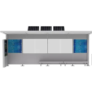 Conception d'abris de bus, mobilier urbain, panneaux d'arrêt de bus et installations modulaires publiques d'attente - Product Image 1