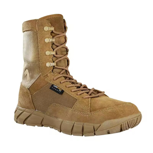 Zapatos de senderismo al aire libre para hombre, <span class=keywords><strong>botas</strong></span> tácticas de desierto de <span class=keywords><strong>montaña</strong></span>, <span class=keywords><strong>impermeables</strong></span>, transpirables, de cuero nobuk, suela intermedia de TPU superior, bota de goma - Product Image 5