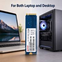 SSD Internal M.2 NVMe 512GB PCIe 3.0 2280 Solid State Drive Universal Cocok untuk Laptop Desktop Komputer Gaming