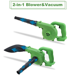 Small Powerful Portable Rubber 600w Cordless Battery Powered Mini Air <b>Blower</b> Vacuum for Garden Leaf Computer <b>Car</b> Dust RHY-MK-BL - Product Image 1