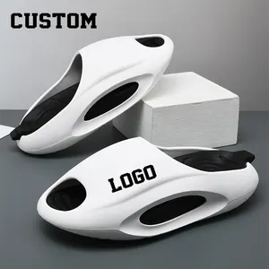 Summer Custom Foam Eva Slip On Shoes Do Your Logo Customize Printed Mens Sporty Slides Slippers For Men Unisex