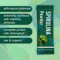 Poudre de spiruline platensis biologique de qualité alimentaire SUNI, prix d'usine, 100% naturelle