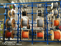 Étagères de stockage industrielles en acier, rayonnages sélectifs pour palettes, pour le stockage de pneus et de câbles, avec protection contre la corrosion