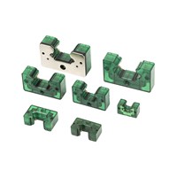 Rail de guidage linéaire SHAC avec bloc de roulement GHH35HA en matériau S55C pour CNC