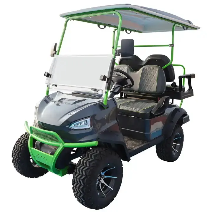 Nhà Máy Giá 4 Bánh Xe Off Road Điện Săn Bắn Buggy 4 Chỗ Ngồi Xe Golf Để Bán