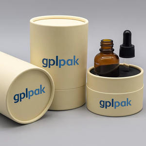 Emballage cylindrique <span class=keywords><strong>en</strong></span> gros pour gommage au sucre, soins de la peau, bombes de bain aux herbes, tube <span class=keywords><strong>en</strong></span> papier rond pour huile corporelle et cosmétiques - Product Image 2