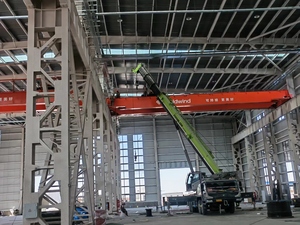 Szmc thương hiệu Heavy Duty Công suất hội thảo Du Lịch 16 tấn hoist Lift Chiều cao span 30m trên không cần cẩu - Product Image 6