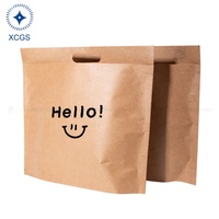 Enveloppe en papier kraft écologique pour l'expédition de colis, bijoux, vêtements, cadeaux de mariage, café, pain, aliments, emballages écologiques