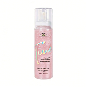 Spray fissante per trucco da festa con glitter, formula impermeabile, resistente al sudore e ad asciugatura rapida per una tenuta e un effetto brillante a lunga durata - Product Image 2