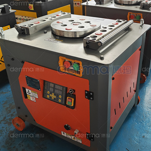 Dobladora de Barras de Acero Automática GW40, Dobladora Eléctrica de Barras Redondas y Planas, Máquina Dobladora de Barras Pequeña - Product Image 3