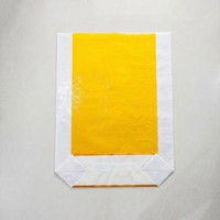 Sac d'emballage tissé durable avec logo personnalisé, sac laminé en polypropylène pour le stockage des céréales