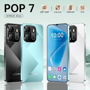 Smartphone Android de jeu POP7 4 Go + 64 Go, version globale, processeur Octa Core, écran HD, compatible 2G/3G/4G+, système d'exploitation en anglais, vente en gros - Product Image 5
