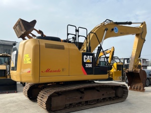 รถขุดตีนตะขาบ Caterpillar 320E มือสองจากญี่ปุ่น ใช้งานน้อย น้ำหนัก 20 ตัน ระบบไฮดรอลิก เหมาะสำหรับงานก่อสร้างและเหมืองแร่ - Product Image 1