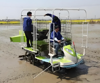 Transplanteur de riz 2ZPY-13A, machine à lancer des semis à haute efficacité pour l'agriculture