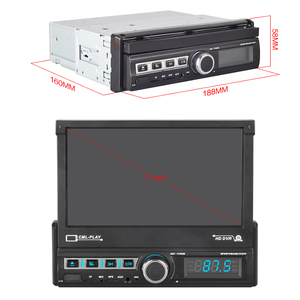 <span class=keywords><strong>Autoradio</strong></span> MP5 1 Din pour voiture, écran tactile rétractable 7 pouces, GPS, Wifi, BT, FM, <span class=keywords><strong>RDS</strong></span>, AUX, stéréo - Product Image 5