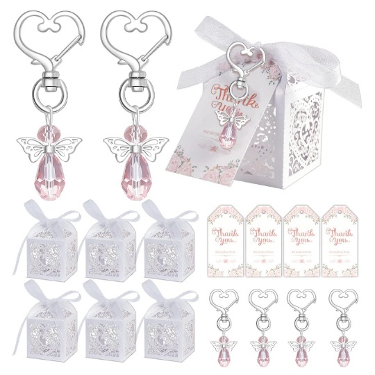 Cristal Rosa 24 piezas por juego