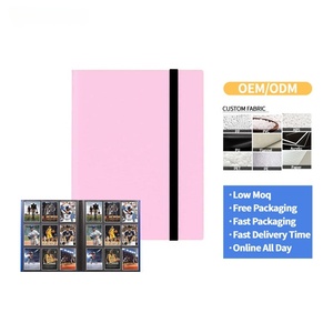 Classeur de cartes à collectionner FUXI à 9 pochettes en PP, plusieurs couleurs, pour cartes TCG et sportives, album de cartes de collection, pour cartes Pokémon et MTG - Product Image 1