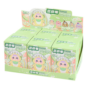 Boîte aveugle mystère en vrac en gros, <span class=keywords><strong>Samuel</strong></span> le monstre a un siège en peluche, cadeau unique de jouet d'art pour le plaisir de déballage - Product Image 2