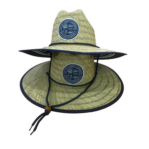 Sombrero <span class=keywords><strong>de</strong></span> Paja Plano <span class=keywords><strong>de</strong></span> Ala Ancha <span class=keywords><strong>de</strong></span> Alta Calidad para <span class=keywords><strong>Hombre</strong></span> y Mujer, Novedad 2026, con Logotipo Personalizado para Actividades al Aire Libre - Product Image 3