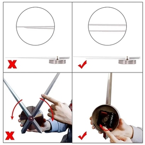 Reloj de pared grande Diy moderno, calcomanía de reloj grande, pegatinas 3D, números <span class=keywords><strong>romanos</strong></span>, reloj de pared silencioso, decoración extraíble para el hogar y la Oficina - Product Image 5