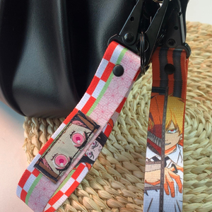 1000 personnalisé Anime aigle bec porte-clés Promotion Nylon ruban porte-clés Sublimation impression lanière porte-clés moto clé <span class=keywords><strong>Ch</strong></span> - Product Image 2