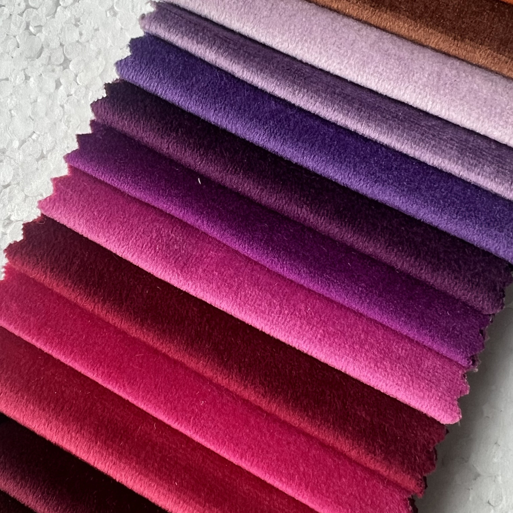 Factory Price Premium Velvet Fleece Fabric 100% Polyester Eco Friendly Knitted Plain Stain Resistant Breathable 260GSM for Toy
