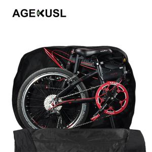 กระเป๋าใส่ของจักรยาน agekusl กระเป๋าใส่ของกระเป๋าขนส่งใช้สำหรับ<span class=keywords><strong>จักรยาน</strong></span><span class=keywords><strong>พับ</strong></span>ได้ของ Brompton - Product Image 3