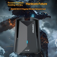 COMFAST CF-987BE Adaptateur Réseau Sans Fil Intelligent Externe WiFi7 Gaming USB3.0 5000Mbps Tri-Bande 6500M En Stock