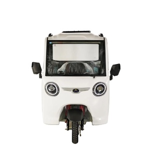Closed Cabin Mobility Adults Used 2 Doors 3 Seats 3 Wheel Passenger Tricycle with Skylight - Product Image 4