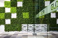 Panneaux muraux en mousse naturelle stabilisée, carreaux décoratifs personnalisés, vente en gros FCL en vrac pour bureaux et hôtels