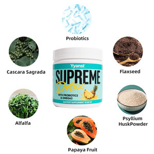 OEM/ODM Natural Piña Sabor Digestivo Delgado Prebiótico Inmune Support Gut Health Suplemento Bebida en polvo para adultos - Product Image 4