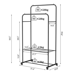 New cross-border clothing <b>rack</b>, floor-standing <b>clothes</b> <b>rack</b>, home-use standing <b>clothes</b> <b>rack</b>, creative modern minimalist <b>clothes</b> - Product Image 3