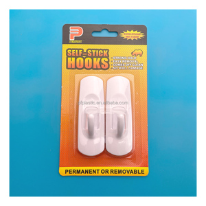 Có thể tháo rời không có thiệt hại tự dính nhựa tường móc - Product Image 2