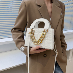 Bolso de mano con cadena de diseño de lujo para mujer, bandolera <span class=keywords><strong>barata</strong></span>, venta al por mayor, 2019 - Product Image 2