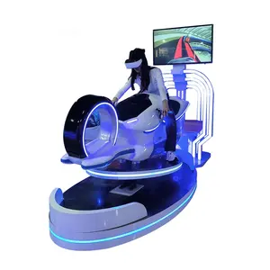 Realidad virtual nueva motocicleta grande VR Racing Light Speed flywheel equipo de entretenimiento todo en uno consola de juegos de carreras