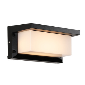 Luz LED de pared impermeable IP65 moderna, lámparas de aluminio para exteriores, fuente de alimentación Solar, Base de acero inoxidable, iluminación decorativa para cabecera - Product Image 1