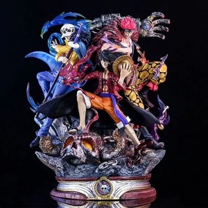 One Piece Monkey D. Luffy Eustass Kid Capitan <span class=keywords><strong>San</strong></span> l'Isola dei Fantasmi Merchandising <span class=keywords><strong>Anime</strong></span> Ornamenti Decorazioni Giocattoli Trendy Regali - Product Image 3