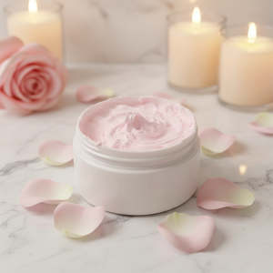 Base de Teint Semi-finie Perlée Rose 1KG 5KG en Gros avec Huile de Jojoba et Vitamine E Hydratante Éclaircissante OEM - Product Image 2