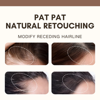 Poudre de camouflage capillaire imperméable 10g, 14 teintes, fini naturel, pour la ligne des cheveux et la couverture des racines Pang Pang