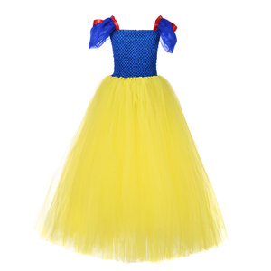 Halloween Party Princess Gowns Children <strong>Snow</strong> <strong>White</strong> Dressed <strong>up</strong> in Tutu <strong>Dresses</strong> Orange Flower Girls Tutu <strong>Dress</strong> - Product Image 4