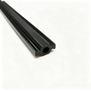 Profilé en polyamide PA66GF25 renforcé de fibres de verre à 25 % pour isolation thermique des cavités dans les cadres de fenêtres en aluminium - Product Image 5