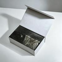 Caja Rígida Magnética Blanca al por Mayor, Empaque de Regalo Ecológico Personalizado con Impresión y Relieve para Crema de Ojos y Cosméticos